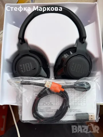 Слушалки безжични геймърски черни  Jbl quantum 350, снимка 3 - Безжични слушалки - 55478181