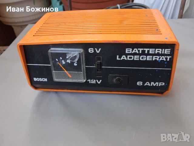 Зарядно  за акумулатори BOSCH, 12V и 6V.