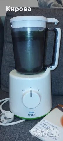 2в1 уред за приготвяне на бебешка храна Philips Avent 