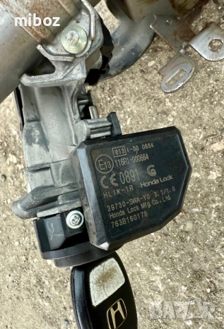 Кормилен прът  с ключ Honda CRV 3, снимка 3 - Части - 54568362