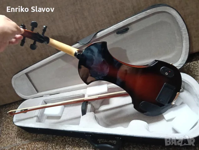 Цигулка electric Violin , снимка 8 - Струнни инструменти - 55437248