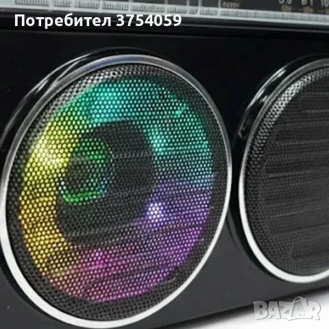 Портативно ретро радио - 3 лентов приемник GOLON RX-666D, снимка 5 - Радиокасетофони, транзистори - 55175184