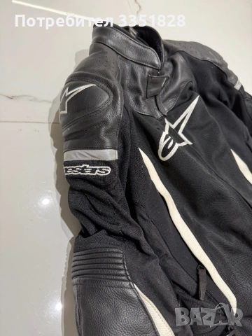 Дамско кожено мото яке Alpinestars Stella, снимка 3 - Якета - 54544613