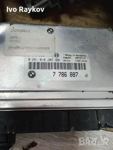  Компютър запалване за BMW E46 2.0 D 136, 7786887,BOSCH : 0281010205, снимка 6 - Части - 47175200