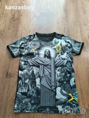 BRAZIL X JESUS ​​2024/25 black edition jersey - юношеска тениска р-р 164см, снимка 5 - Тениски - 54242577