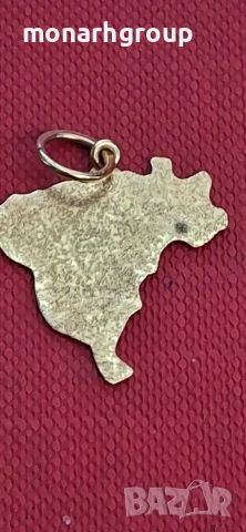 Златна висулка 18к, снимка 3 - Колиета, медальони, синджири - 54289490