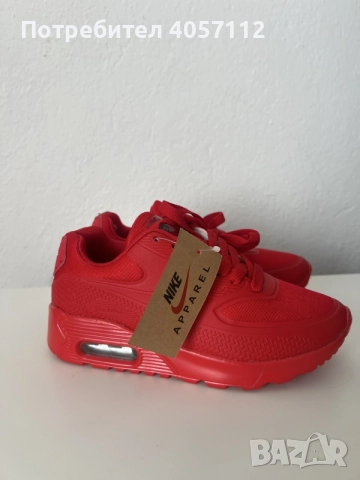 Чисто нови червени спортни маратонки ( Nike Air Max 90) – №36, №37, №38