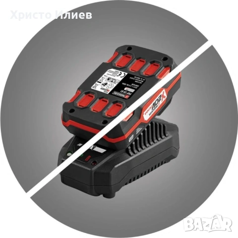 Parkside Мощна Акумулаторна косачка 50L PARKSIDE 2 x 20V = 40V Li-Ion, снимка 9 - Градинска техника - 54501251