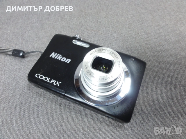 ЦИФРОВ ФОТОАПАРАТ NIKON COOLPIX A100 20.1MP CCD DIGITAL CAMERA Y2K, снимка 5 - Фотоапарати - 54670180