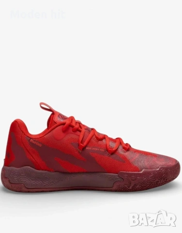Оригинал! PUMA х LaMelo Ball Mb.03 Basketball Shoes Red мъжки маратонки, снимка 2 - Маратонки - 54680388