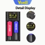 СТРАХОТНО ЗАРЯДНО УСТРОЙСТВО С LCD ДИСПЛЕЙ YONII, снимка 4