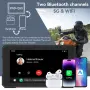Навигация за мотор мултимедия за мотоциклет CarPlay / Android Auto Водойстойчива IP67 Мото дисплей е, снимка 3