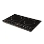 Двоен индукционен котлон Royalty Line RL-DIP4000.2 - 1400W+2000W, 80°C- 270°C, Кристална плоча, Тайм, снимка 5