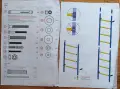 Детски спортен комплекс за монтиране към стена LECO, снимка 7