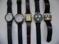 Продавам 5 броя кварцови часовника Nautica,Swatch,Foce,Timex,Q&Q, снимка 1