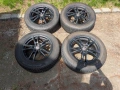 Алуминиеви джанти 17/5×114,3 с гуми 225/60/17, снимка 4