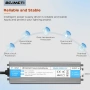 LED трансформатор 220V към 24V 36W IP67 водоустойчив, снимка 5