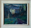 Картина, пейзаж, худ. Д.Тодоров-Жарава (1901-1988), снимка 1