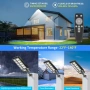 Нова Соларна LED лампа за двор 330 LED 7000 mAh със сензор за движение и дистанционно, снимка 4