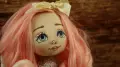 Текстилна кукла с височина 28 см, снимка 2