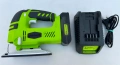 Greenworks G24JS - Акумулаторен прободен трион 24V като нов!, снимка 1