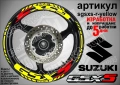 Suzuki GSX-S кантове и надписи за джанти, снимка 10