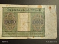 Две райхбанкноти 100 милиона марки 1923г. / 10 000 марки 1922г. Германия за КОЛЕКЦИЯ 53247, снимка 7