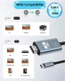 Type C-HDMI кабел за свързване на телефон с телевизор, 2м/4Kx2K - 60Hz, снимка 2