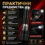 Професионален прожектор с лазерен диод COBA 60W – 2000м обхват Power Bank и димер, снимка 3