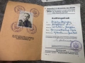 ЛОТ стари немски документи WWII - WEHRMACHT - ОРИГИНАЛ, снимка 14