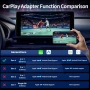 4 в 1 Безжичен CarPlay и Android Auto адаптер с AirPlay и Mirror Link, снимка 6