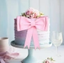 12 броя топер Happy birthday голяма малка пандела панделки декорация на торта , снимка 2