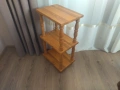Дървена етажерка на три нива !!!, снимка 5