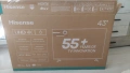 TV Hisense 43,6'' 2025г 43A6Q ударен дисплей, снимка 9