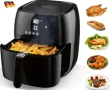 Фритюрник с горещ въздух Air Fryer Silver Crest XXL, 2150 W, 5.2л., снимка 6