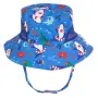 Бебешка шапка тип bucket за момче синя с мрежеста част_1248865, снимка 1