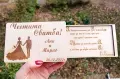 Дървен плик за паричен подарък, снимка 8