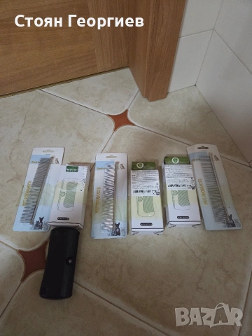 3 броя инструменти за грижа за козината на домашни любимци, снимка 2 - Други стоки за дома - 54461797