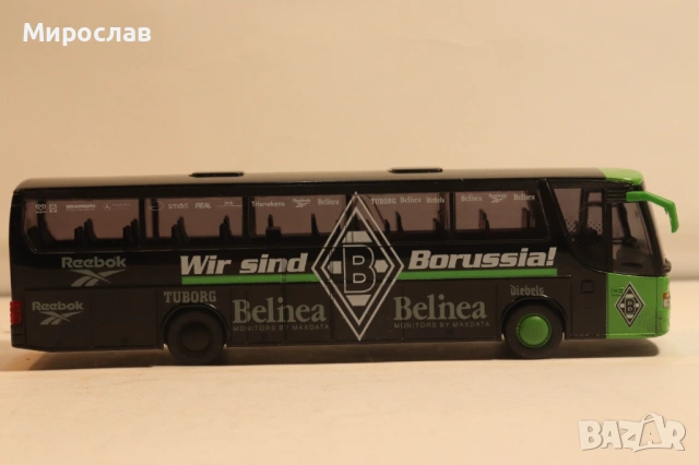 RIETZE H0 1/87 SETRA BORUSSIA СЕТРА АВТОБУС МОДЕЛ, снимка 6 - Колекции - 54029389