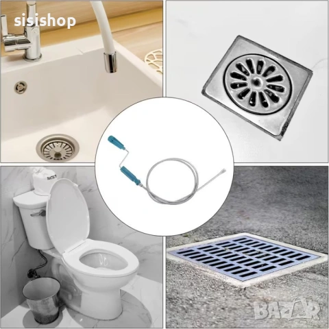 Гъвкава спирала за отпушване на канали и сифони – 5 метра 4976, снимка 4 - Други инструменти - 54071187