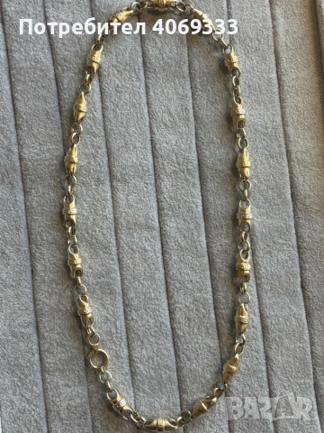 21.31гр 14 карата Златен ланец, снимка 3 - Колиета, медальони, синджири - 54175607
