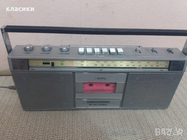 GRUNDIG RR 340 STEREO. , снимка 6 - Радиокасетофони, транзистори - 54589427