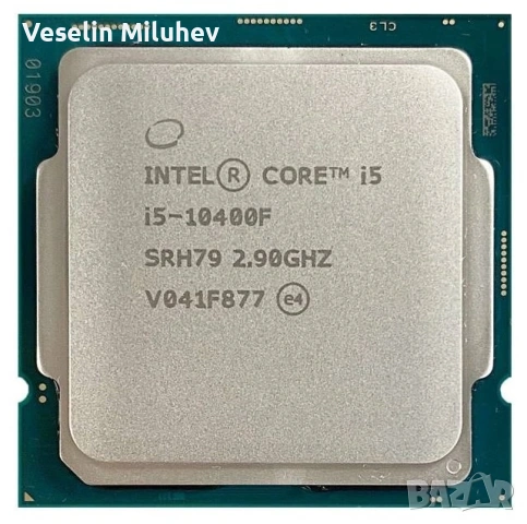 Intel I5 10400f, снимка 2 - Процесори - 54991978
