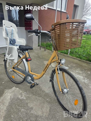 Градски дамски велосипед Leader Cassiopeia 26'', снимка 3 - Велосипеди - 54227703