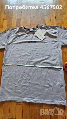 Чисто нова тениска Calvin Klein М size , снимка 3 - Тениски - 55179810
