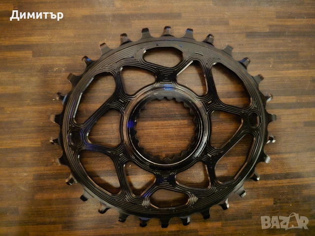 Курбели Deore XT и овален венец Absolute Black, снимка 7 - Части за велосипеди - 54335001