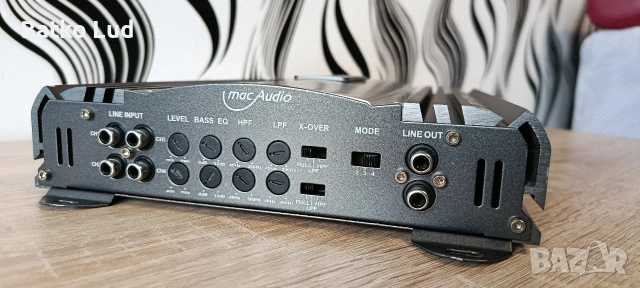 Усилвател Mac Audio MPX 4000, снимка 5 - Ресийвъри, усилватели, смесителни пултове - 54193557
