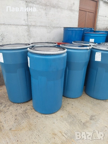 дебел пвс бидон 220лит