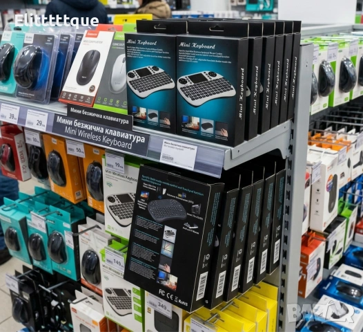Безжична клавиатура RII 8 MINI за таблети, телевизионни кути, конзоли и други