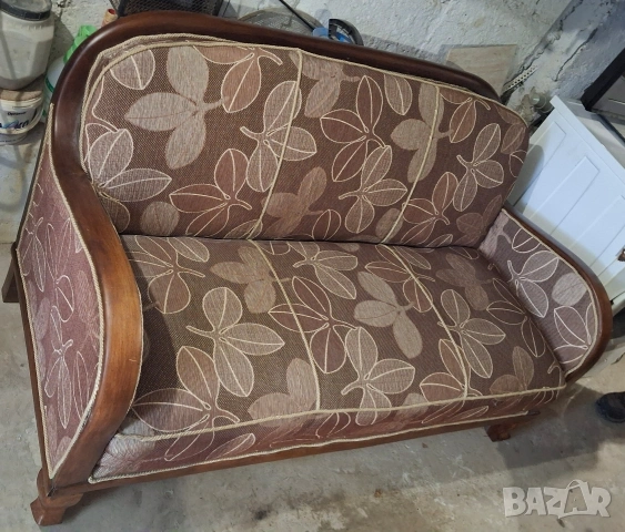 Винтидж канапе „Love Seat“ (двойка), снимка 2 - Антикварни и старинни предмети - 54639195